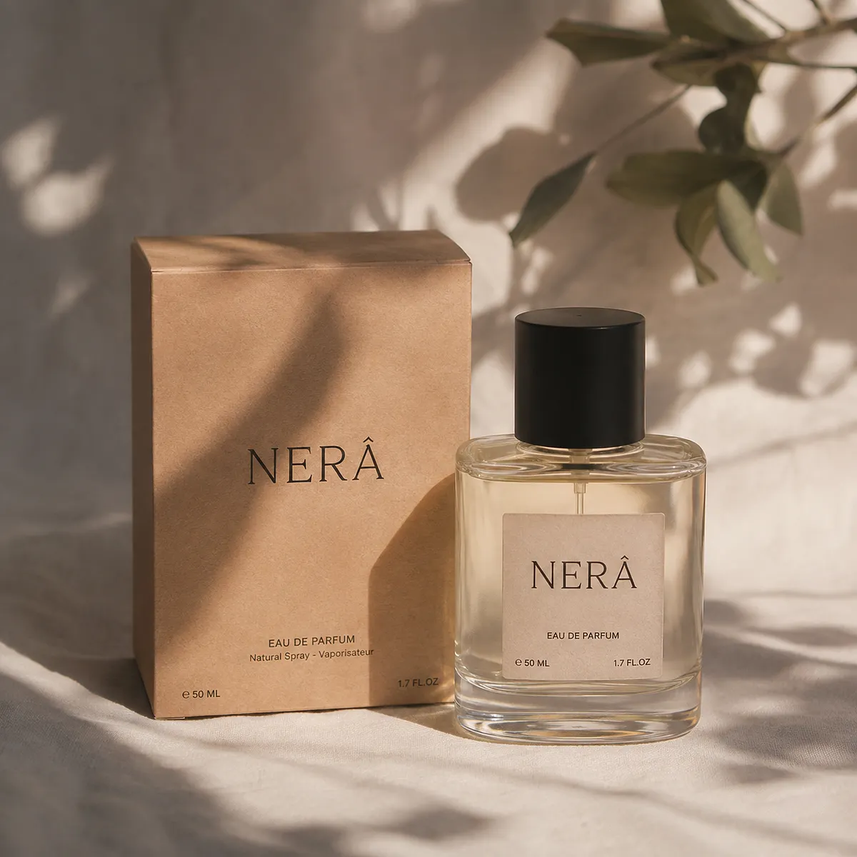 Quiet luxury perfume bottle